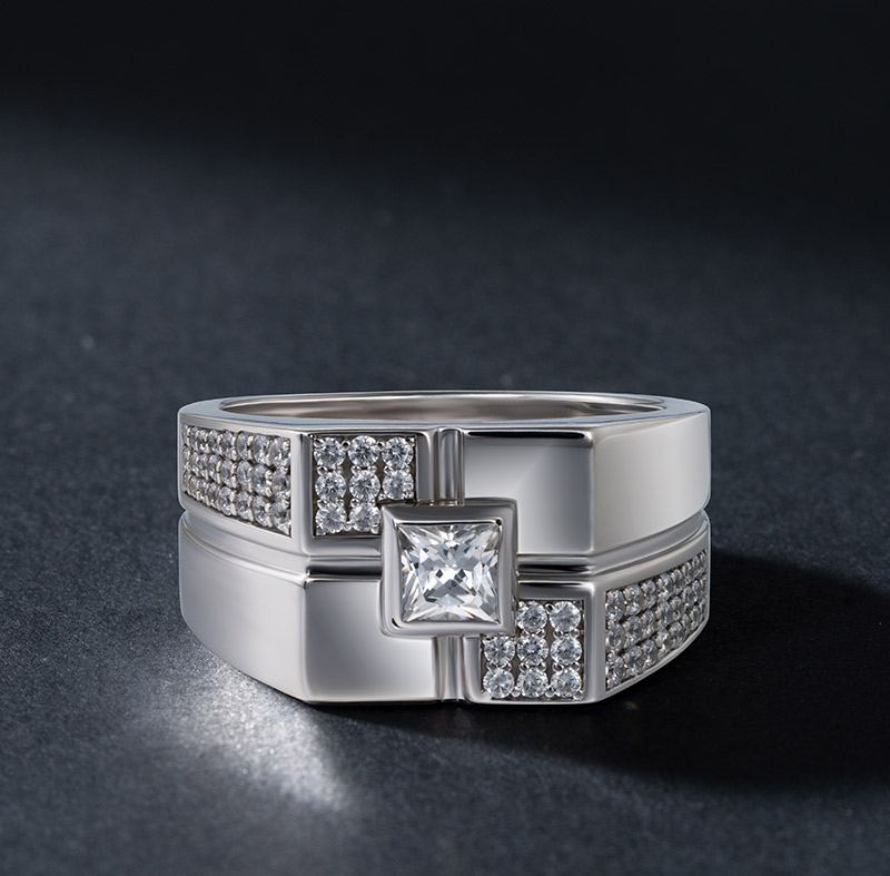 Nhẫn Nam Kim Cương NNA4106